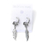 AROS ACERO COLGANTES PLUMA X 12