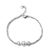 PULSERA ACERO PERLAS