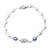 PULSERA ACERO OJO TURCO
