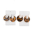 AROS SEMICIRCULO LEOPARDO