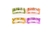 BROCHE DE PELO COLORES TOP X 12