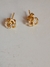 Brinco Infinito Cristal Banhado Ouro 18k AU 546 - comprar online