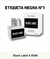 Black Label X 80Ml. - ETIQUETA NEGRA