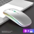 Mouse sem fio bluetooth, carregamento luminoso, 2.4g, usb - loja online