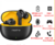 Fone de Ouvido T110 com microfone Cor:Preto/Amarelo - comprar online