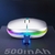 Imagem do Mouse sem fio bluetooth, carregamento luminoso, 2.4g, usb