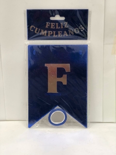 Banderines feliz cumpleaños Espejados - Papelitos