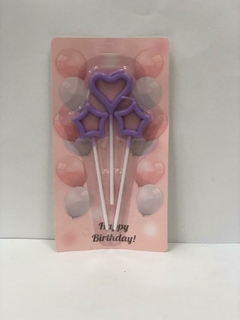 Paquete velas con formas en internet