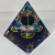 Imagem do Orgonite com Obsidiana e Cubo de Metatron