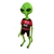 ET com Roupa do Flamengo