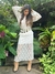 Saia Renda Reta Off White - comprar online