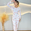 Pijama Tradicional Longo - Ursinhos nas Nuvens - comprar online