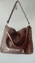 Bolso totem chololate con print - tienda online