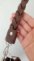 Bolso totem chololate con print en internet