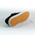 Imagen de TRANSIT GAMUZA NEGRO C/ROJO (BASE BLANCO ) SS