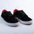 TRANSIT GAMUZA NEGRO C/ROJO (BASE BLANCO ) SS en internet
