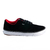 TRANSIT GAMUZA NEGRO C/ROJO (BASE BLANCO ) SS
