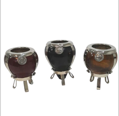 Mate calabaza torpedo alpaca - comprar online