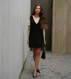 Blusa Renda Babado