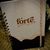 Caderno - Forte e corajosa - Papelaria da Lilica