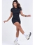 Shorts saia Luiza preto na internet