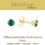 BRINCOS STUDEX ADULTO SENSITIVE ZODIACO - Gaby baby care