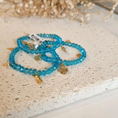 Pulseira Cristal Blue