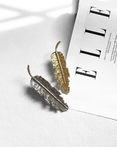 Par Presilha Pena Gold & Silver - loja online