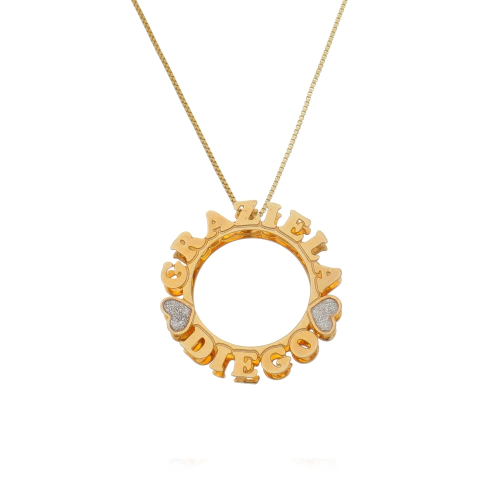 MANDALA PERSONALIZADA DUPLA 3 CM