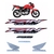 Kit Faixa Adesivo Completo Moto Cg 160 Fan 2022 Vermelho