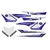 Kit Jogo Faixa Adesivo Xtz 250 Lander 2014 Azul