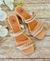 Imagem do Saltinho Feminino Casual Sandália Feminina Com Brilho Strass