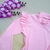 Blusa Body Infantil Canelado Luana na internet