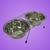 Comedero doble de acero inoxidable