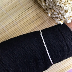 Pulseira Riviera Minimalista Prata 925