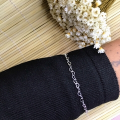 Pulseira Coração Vazado Prata 925 - comprar online