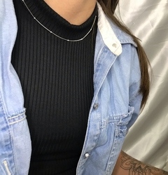 Choker Bolinhas Prata 925 - comprar online