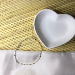 Pulseira Cordão Baiano Prata 925 - comprar online