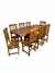 Juego de comedor de Mesa de 2 m con 8 sillas