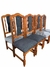 Silla Tamara Torneada Tapizada x unidad - comprar online
