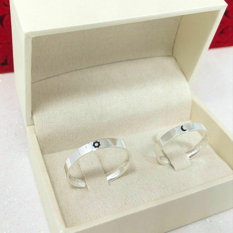 Aliança Amo Noite e Dia