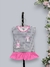 Conjunto feminino baby bolso lateral