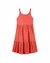 Vestido Feminino Infantil Juvenil Alça regata Franzido Em viscose - Dzamarra