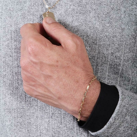 Pulseira Elos Dourada