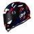 CAPACETE LS2 CLASSIC TANK VERMELHO/AZUL