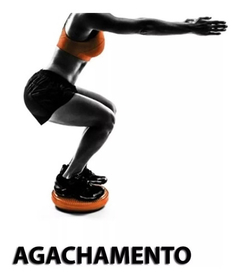 Kit Pilates - Disco de Equilíbrio + Faixa elástica EF(1,5m) + Mini Band 3 Intensidades - Cheers Fitness