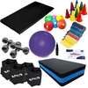 Kit Funcional Para Treino E Ginástica Em Casa Com Step