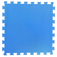 Tatame Tapete Eva 100x100x10cm 1x1 Metro 10mm Cor:Azul - comprar online