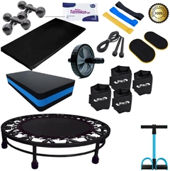 Kit Funcional Para Treino E Ginástica Em Casa
