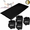 Kit Caneleira Peso 3 E 4kg - Par + Colchonete + Halter 3 Kg